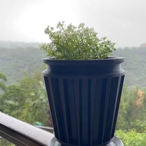 Flower Pot and Base