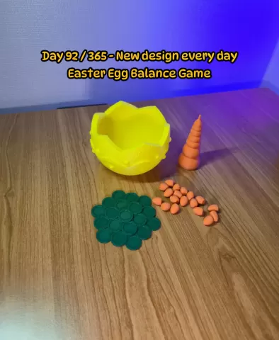 Easter Egg Balance Challenge