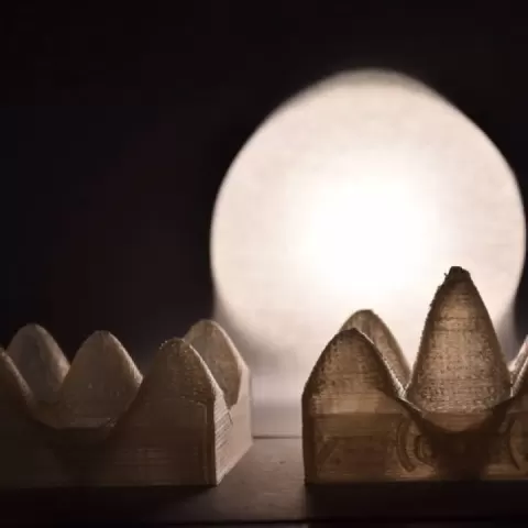 Sand castle build with math function by Johan Link