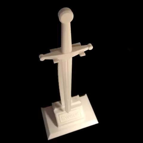 Model sword by Sander de Jong