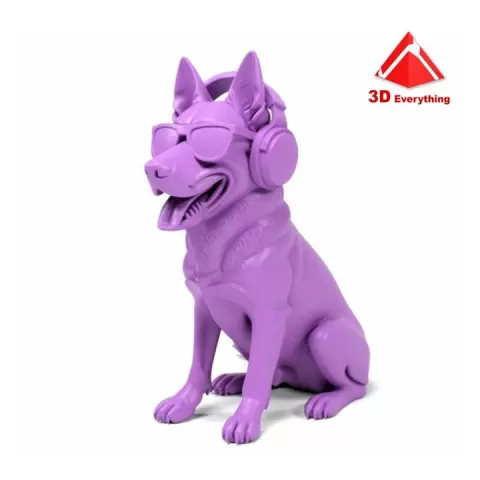 Funny dog by 3D Everything