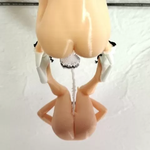 Japanese female pee model