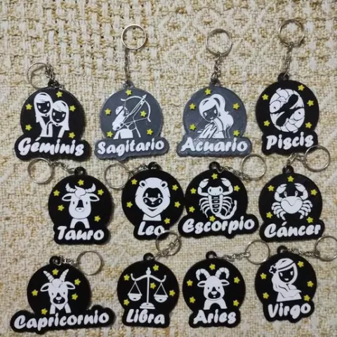 Zodiac Keychains - Zodiac Keychain s