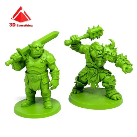 Orc figures by 3D Everything