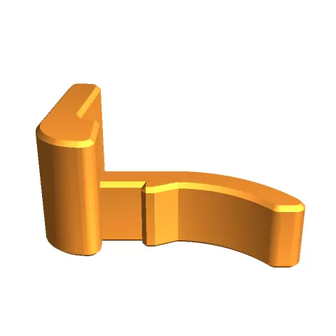 ps4 steering wheel button lever - Xylon3d print&design