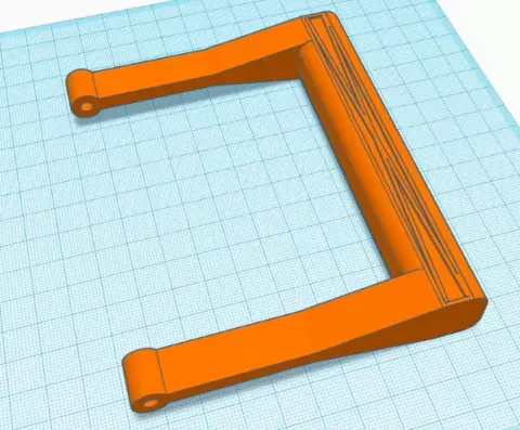 Handle for folding table - 3D Master