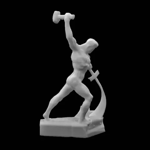Let Us Beat Swords into Ploughshares at MUZEON, Moscow by Scan The World