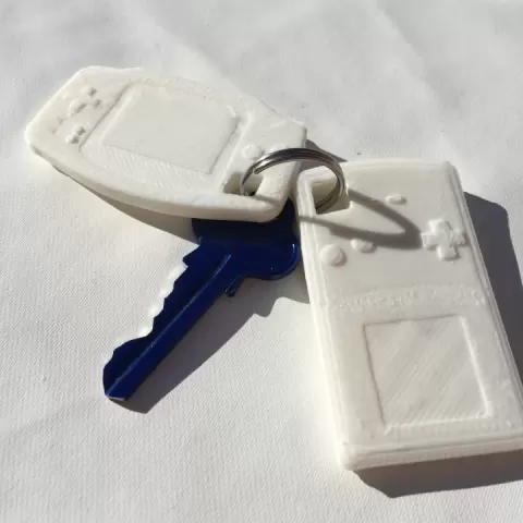 Gameboy Keyrings by Jon Cleaver