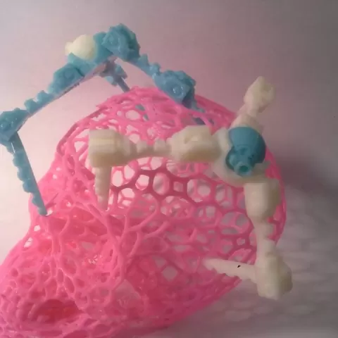 BallBot Spider by Mykel Stratus