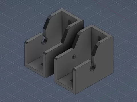Spirit level Mount (Wall or Ceiling) - remixed