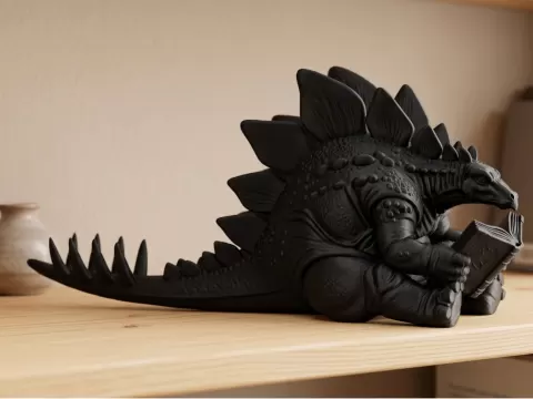 Stegosaurus Bookworm – Reading Companion