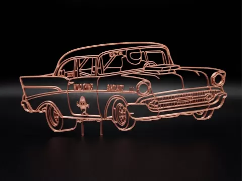 1957 DavisRacing Chevy Belair