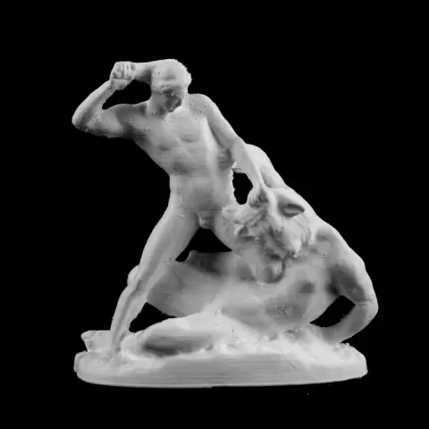 Theseus and the Minotaur at the Jardin des Tuileries, Paris by Scan The World