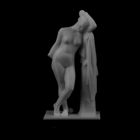 Nude Woman in Cambrai, France by Scan The World