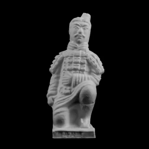 Warrior 4 - Terracotta Army at Emperor Qinshihuang's Mausoleum Site Museum, China by Scan The World