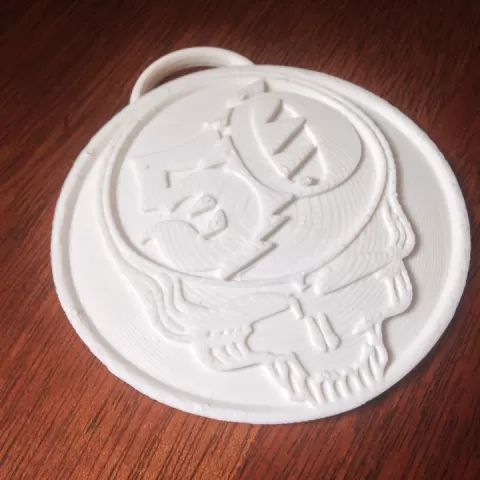 Dead 50 Ornament by John Fitzpatrick