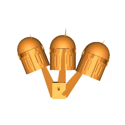 Mando head hanger - TheDesignMasters
