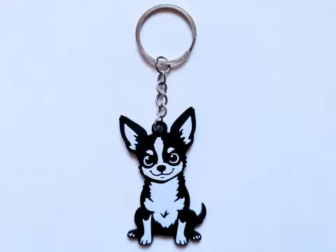 Dog keychain 14