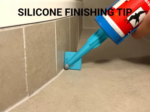 Silicone / Caulk Cartridge Finishing Nozzle Tips