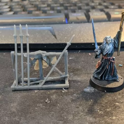 Weapon Stand A - Scenery (Minas Tirith)