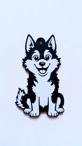 Dog keychain 2