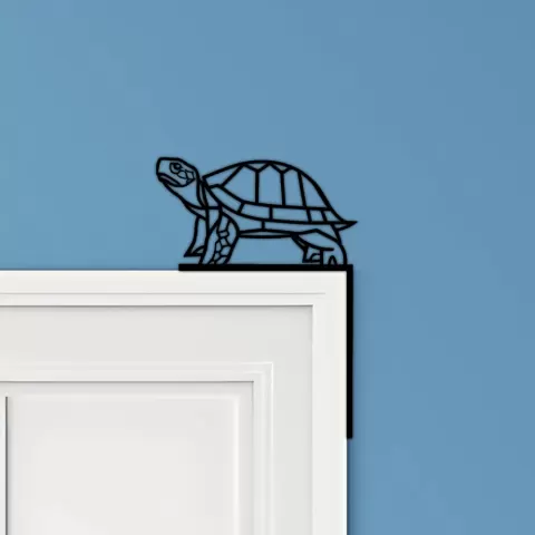 Turtle Door Corner Decor