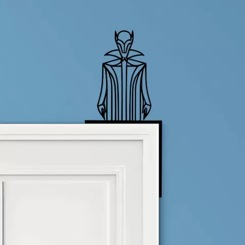 Dracula Door Corner Decor