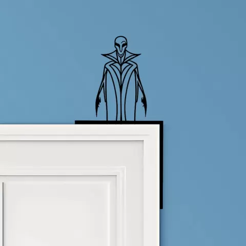 Dracula Door Corner Decor