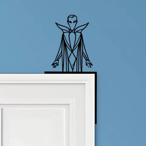 Dracula Door Corner Decor