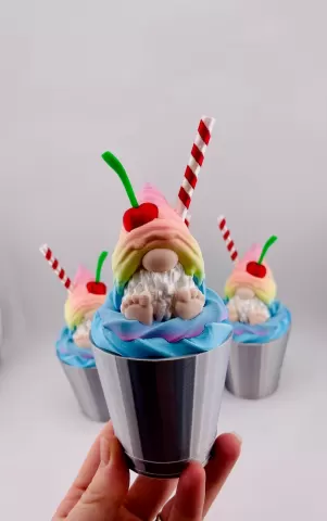 Milkshake Gnome Container