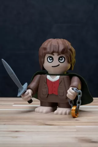 Frodo Chunkins - Lord of the Rings Kit | No Supports, No AMS, No Glue