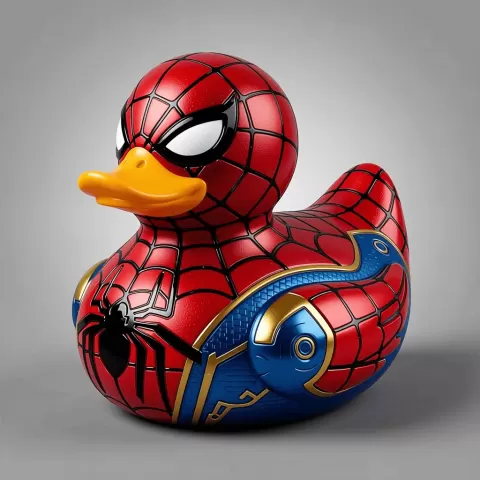 Modern Web-Slinger Duck