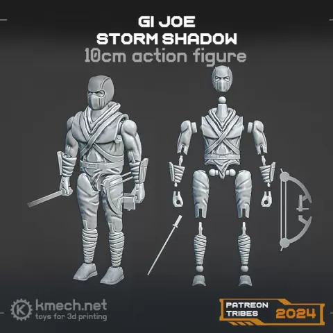 GI JOE Storm Shadow by Kmech