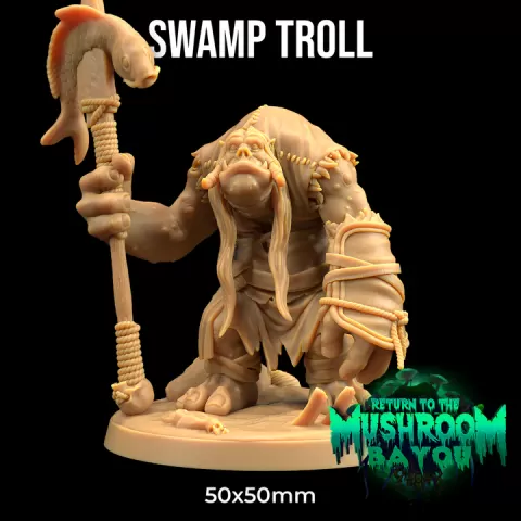 Swamp Troll | PRESUPPORTED | Return To The Mushroom Bayou by The Dragon Trappers Lodge