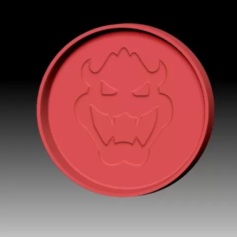 BOWSER LOGO BATH BOMB MOLD