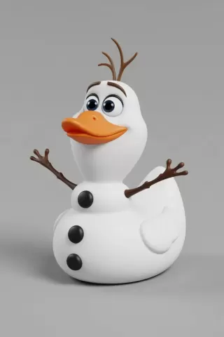 Snowman Duck