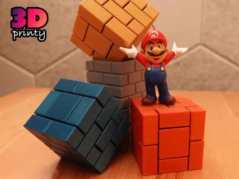 Brick Block Puzzle Box
