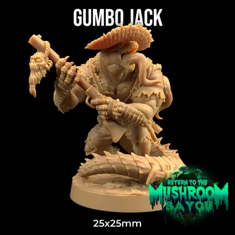 Gumbo Jack | PRESUPPORTED | Return To The Mushroom Bayou by The Dragon Trappers Lodge