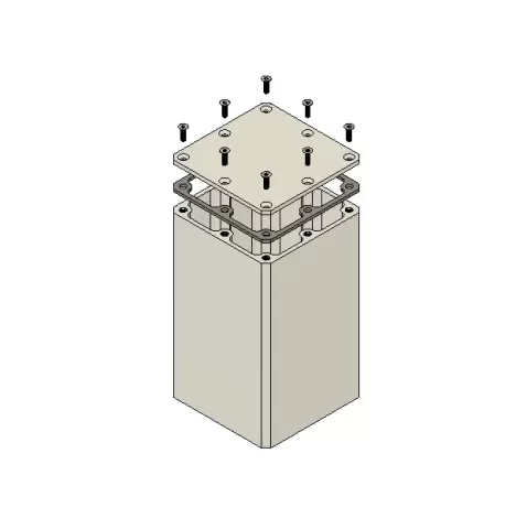 box 75x75x130mm - XP3Design