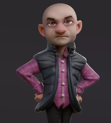 That Meme Guy (Funny Figurine) - Khatri3D