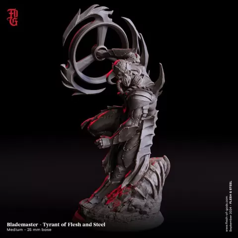 Blademaster, Tyrant of Flesh & Steel by Flesh of Gods