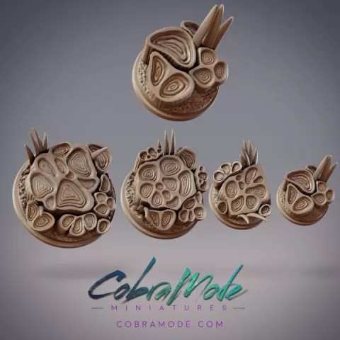 Vegetal Constructs Base Pack (4pcs) by CobraMode