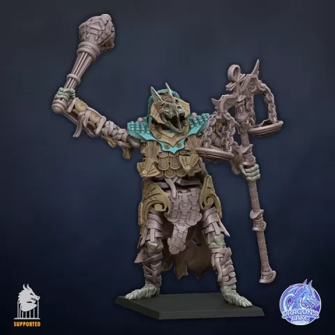 Giant Colossus with Scales of Destiny by Dragon's Lake Miniaturas