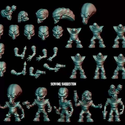 Alien invaders (Multipart!) by Red Nebular