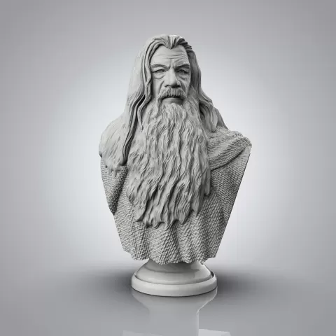 Gandalf Bust – Lord of the Rings
