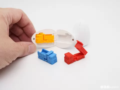Surprise Egg #14 - Tiny Dump Truck