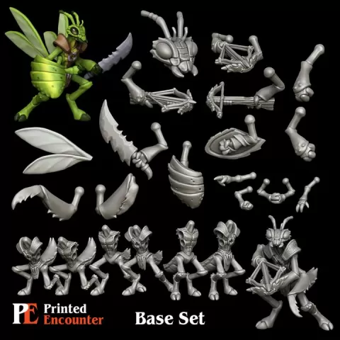 Modular Insectoids by Printed Encounter
