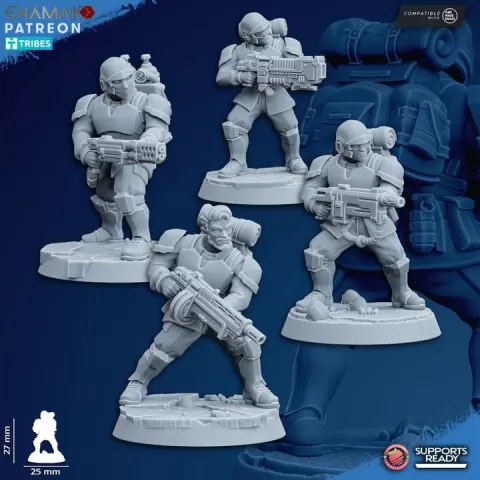 Assault Troops Special Weapons by Ghamak