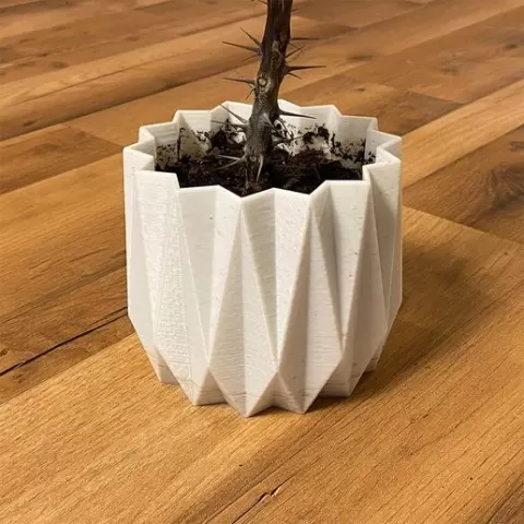 Origami vase
