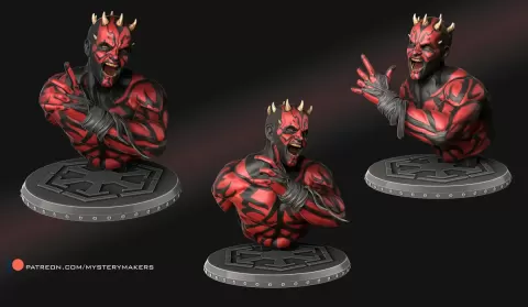 Darth Maul bust